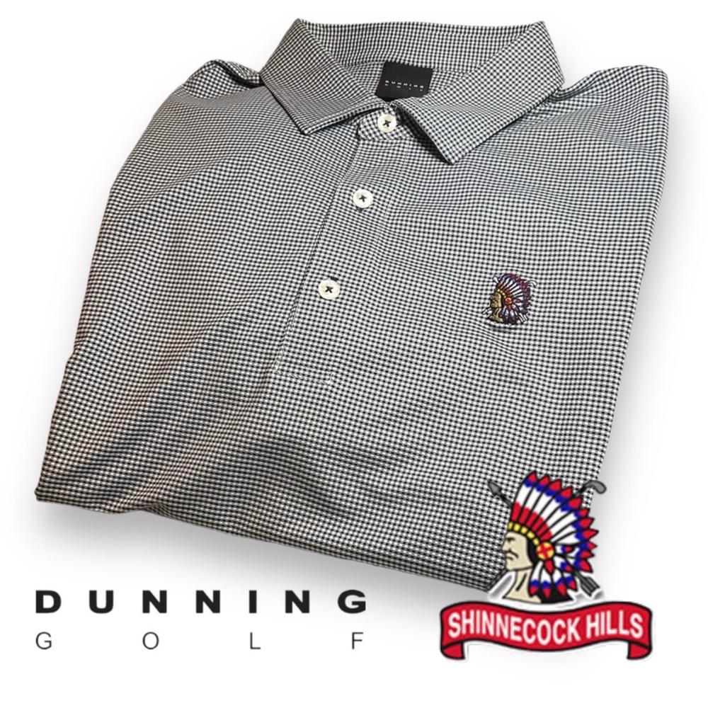 ⛳️ NWOT | DUNNING  SHINNECOCK HILLS GOLF CLUB POLO SHIRT | RARE! | $125 |…